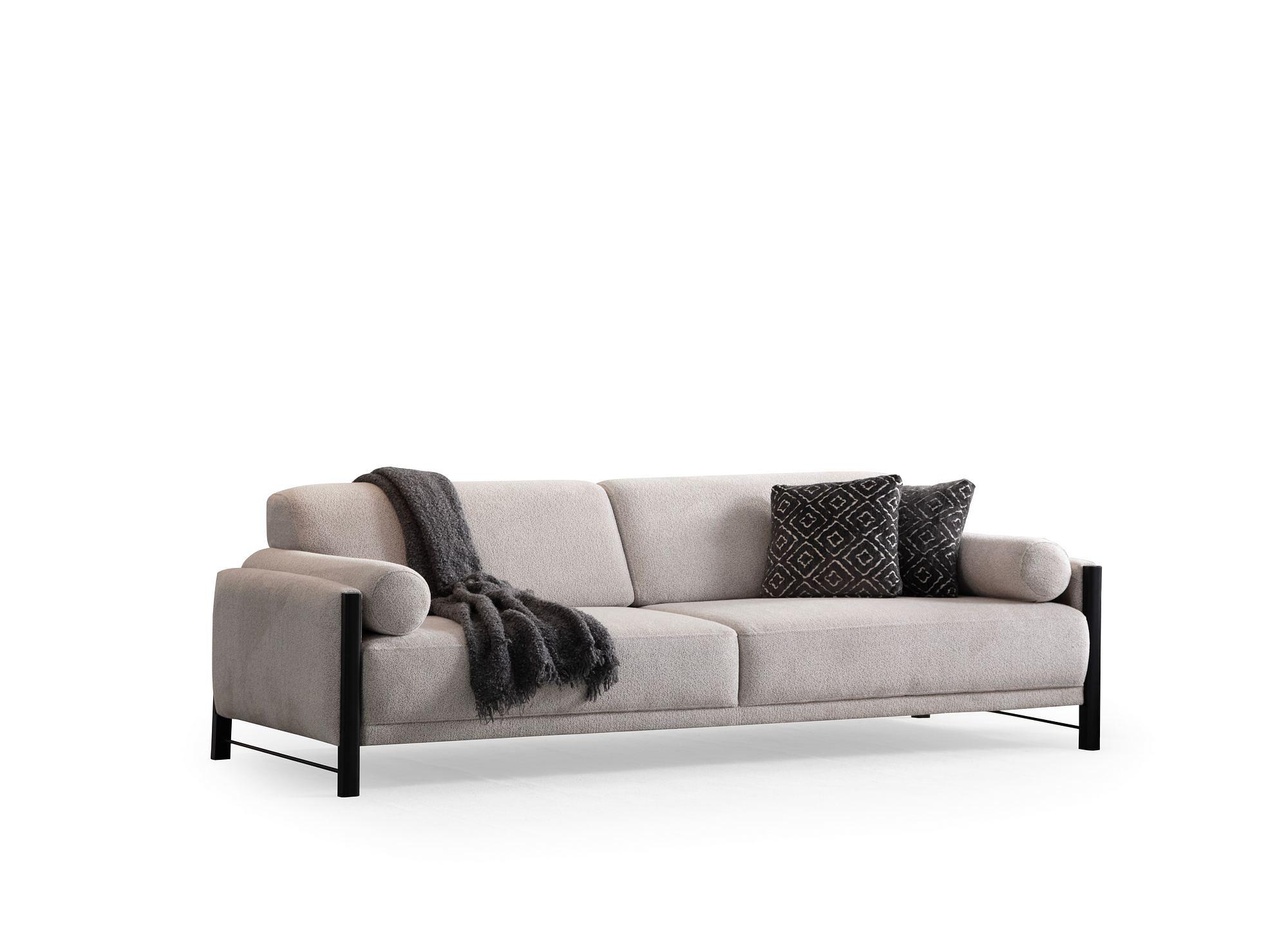 Nora Sofa 2-Sitzer Beige 1
