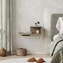 Luno Nightstand Oak Look Brown 0