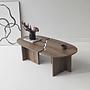 Missisipi Coffee Table Walnut Brown Look 0