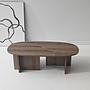 Missisipi Coffee Table Walnut Brown Look 3
