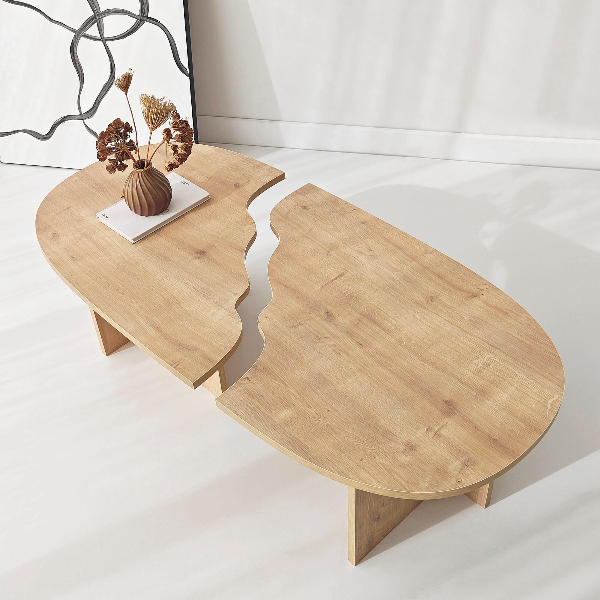 Missisipi Couchtisch Eichenbraun Optik 8
