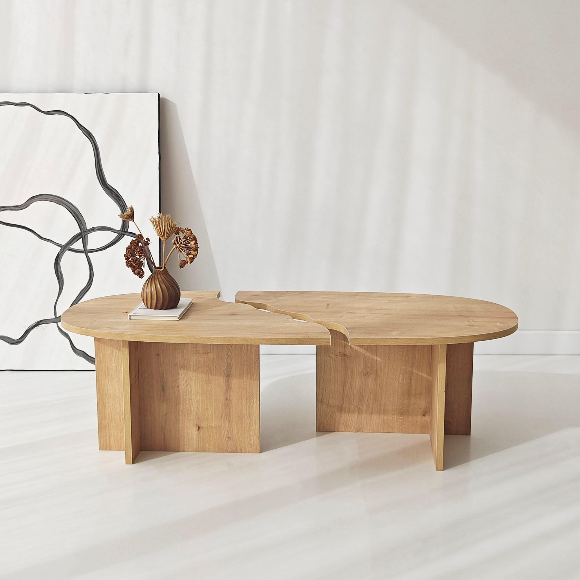 Missisipi Couchtisch Eichenbraun Optik 9