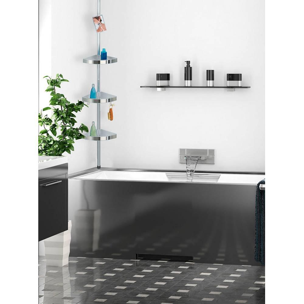 Premium I Duschregal  Aluminium Kunststoff Silber 4