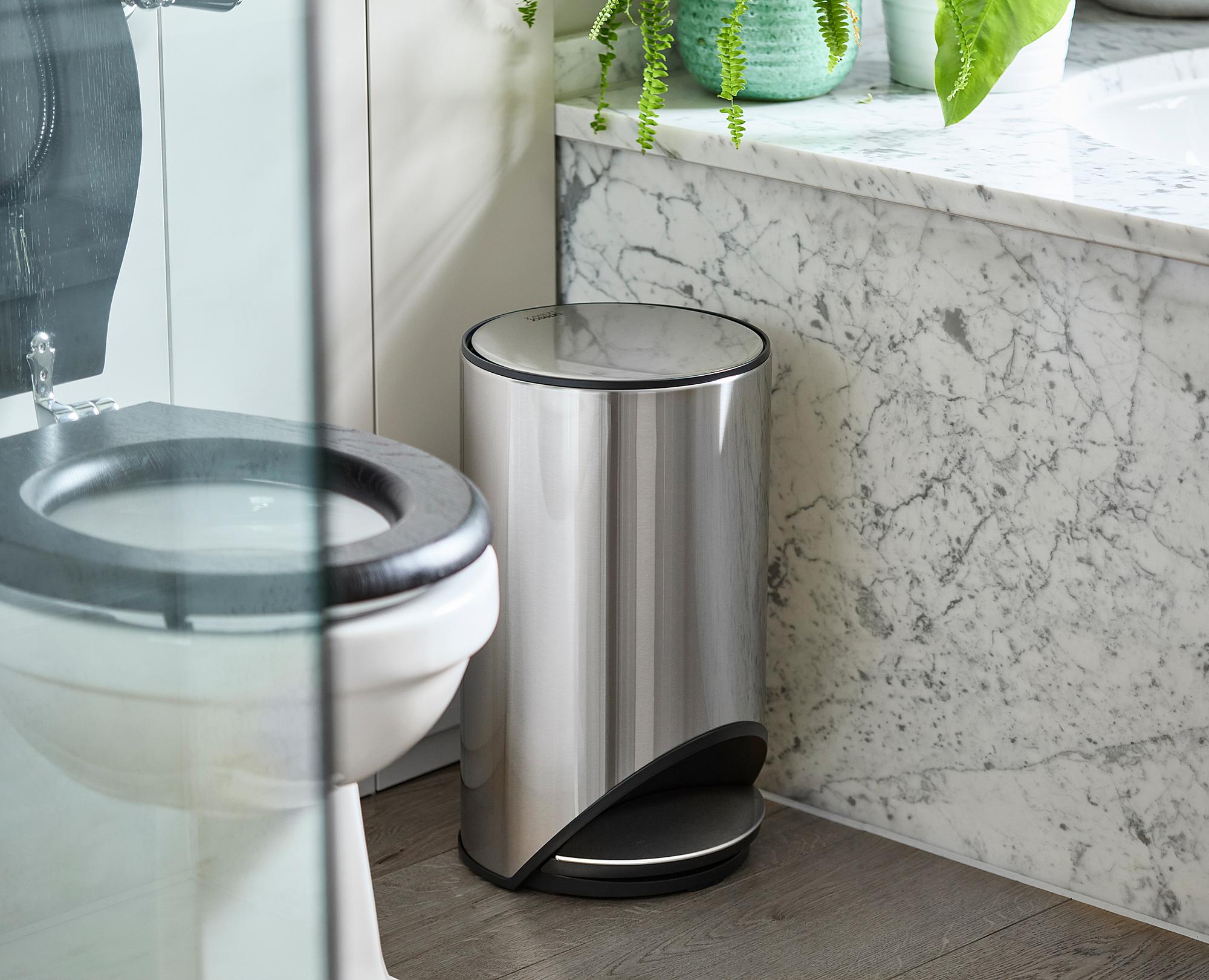 Arc Kosmetikeimer Edelstahl Silber 3