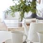 Nova Teetasse 12-teilig Steinzeug Weiß 2