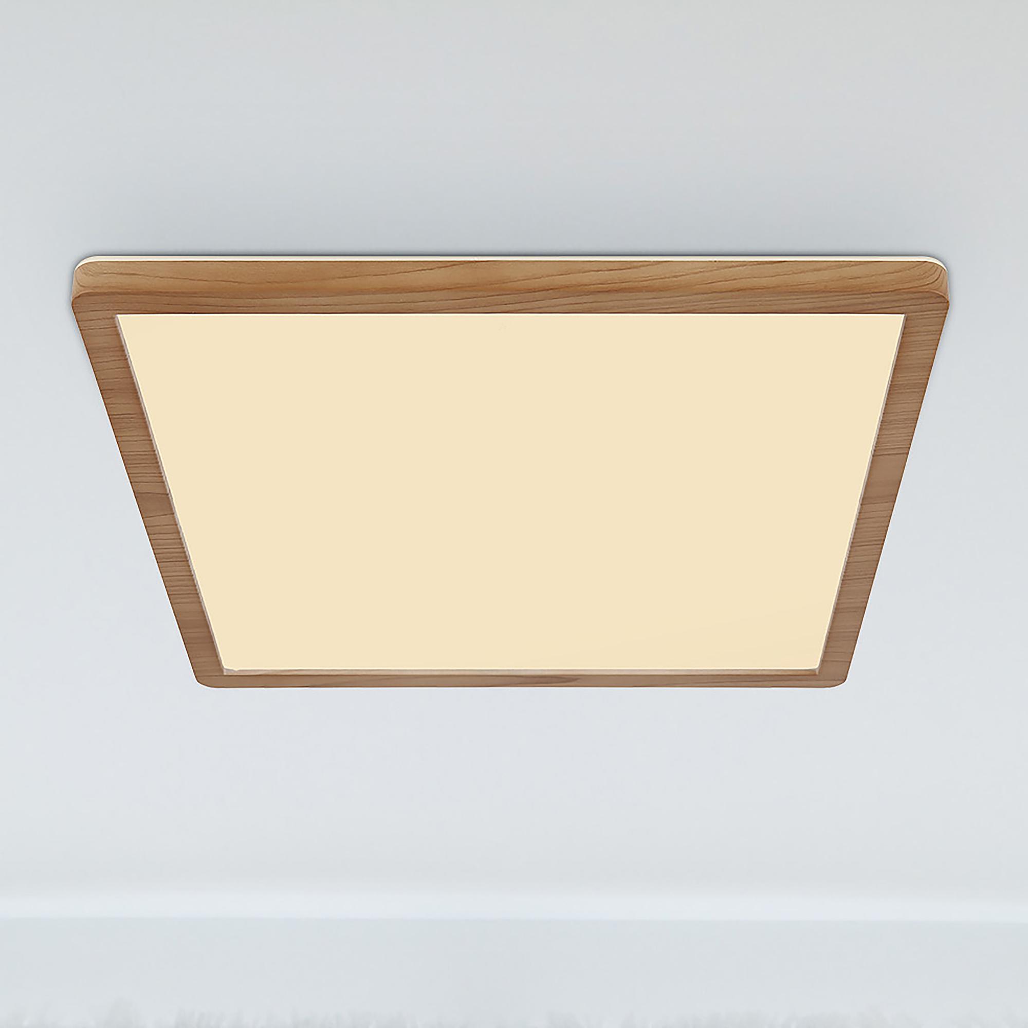1-Flammig Sapana LED-Deckenleuchte Acrylglas Braun 0