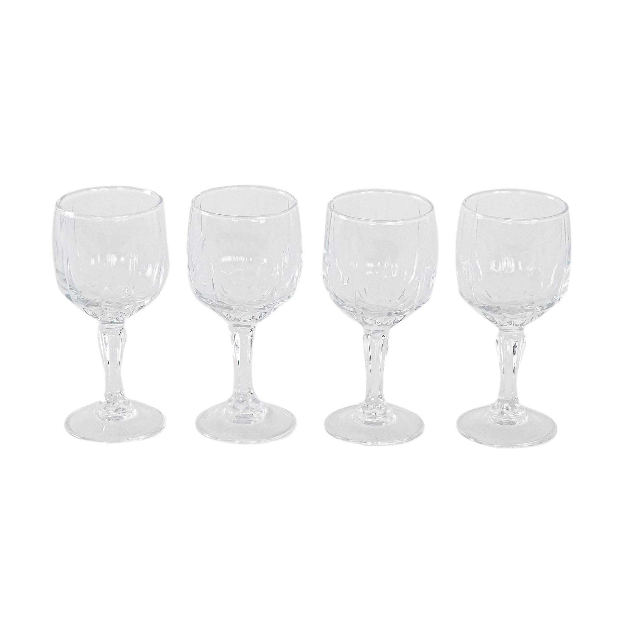 4x Gläser Transparent 0
