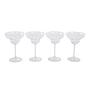 4x Margarita glasses Transparent 0