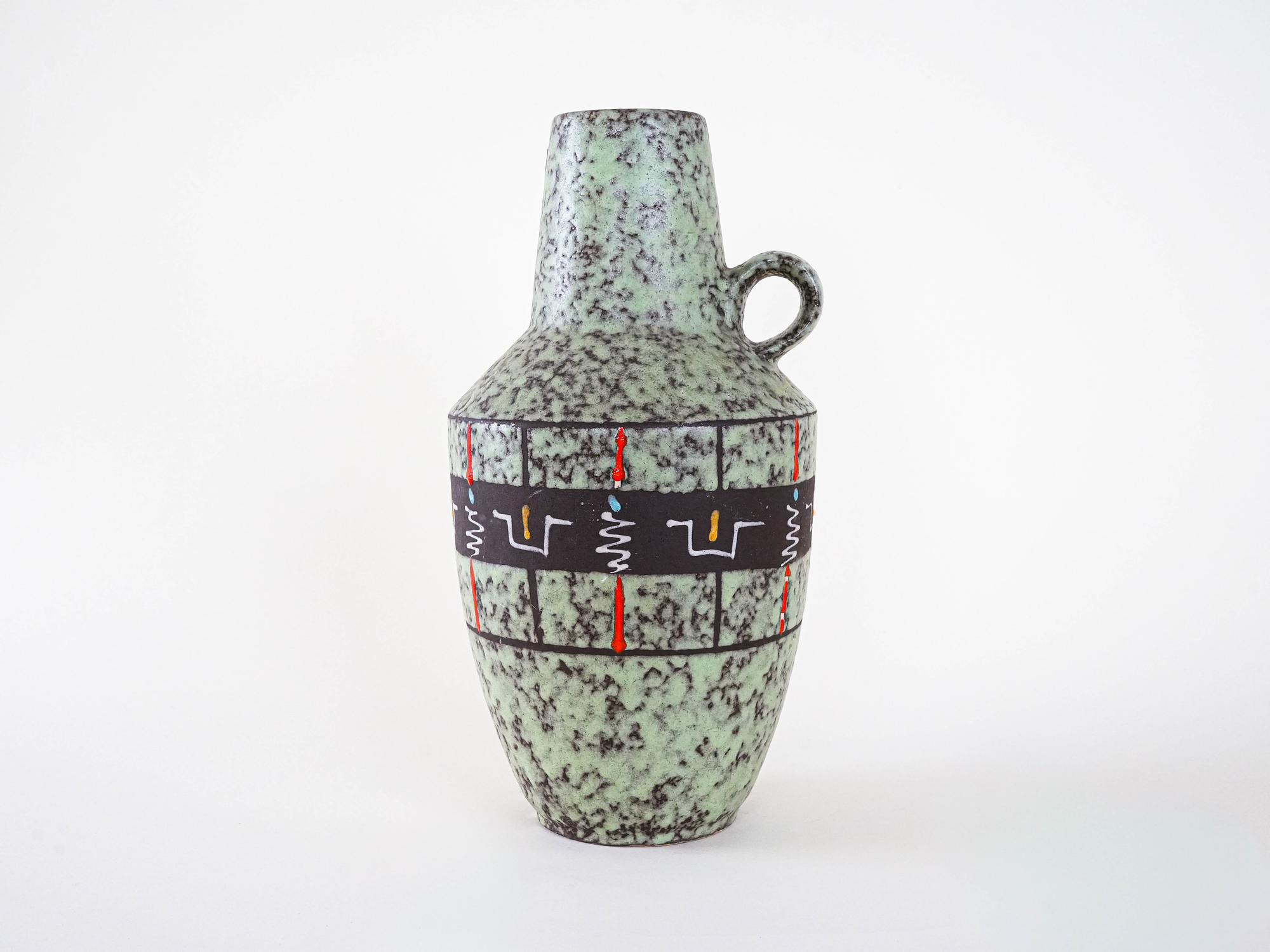 Ceramic Vase Green 3