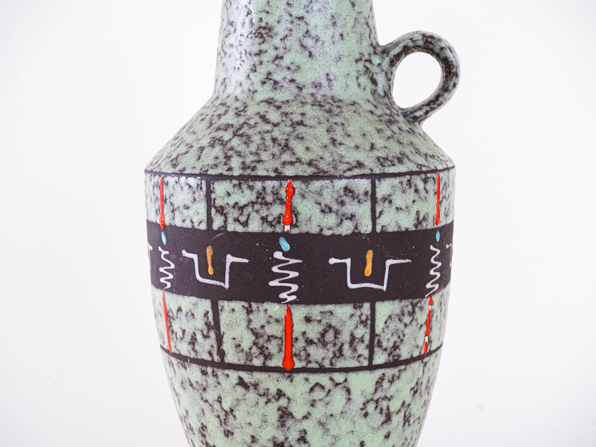 Keramikvase Grün 4