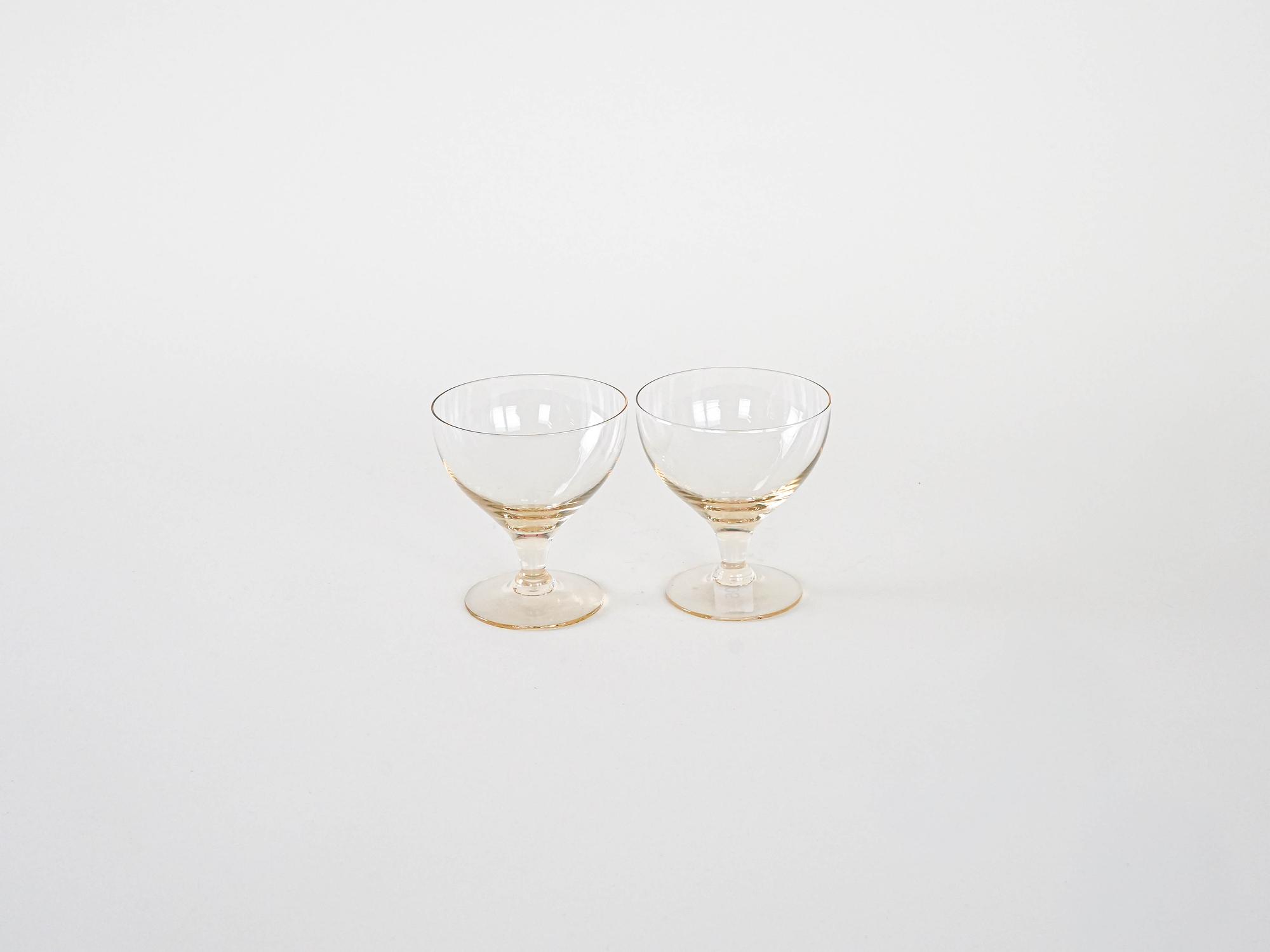 2x Dessert bowls Transparent 2