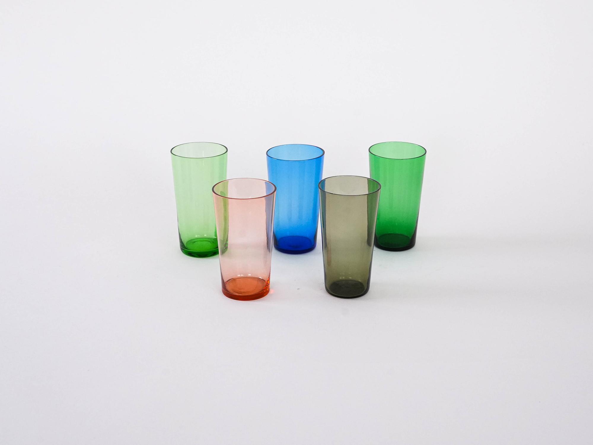 5x Glasses Colorful 2