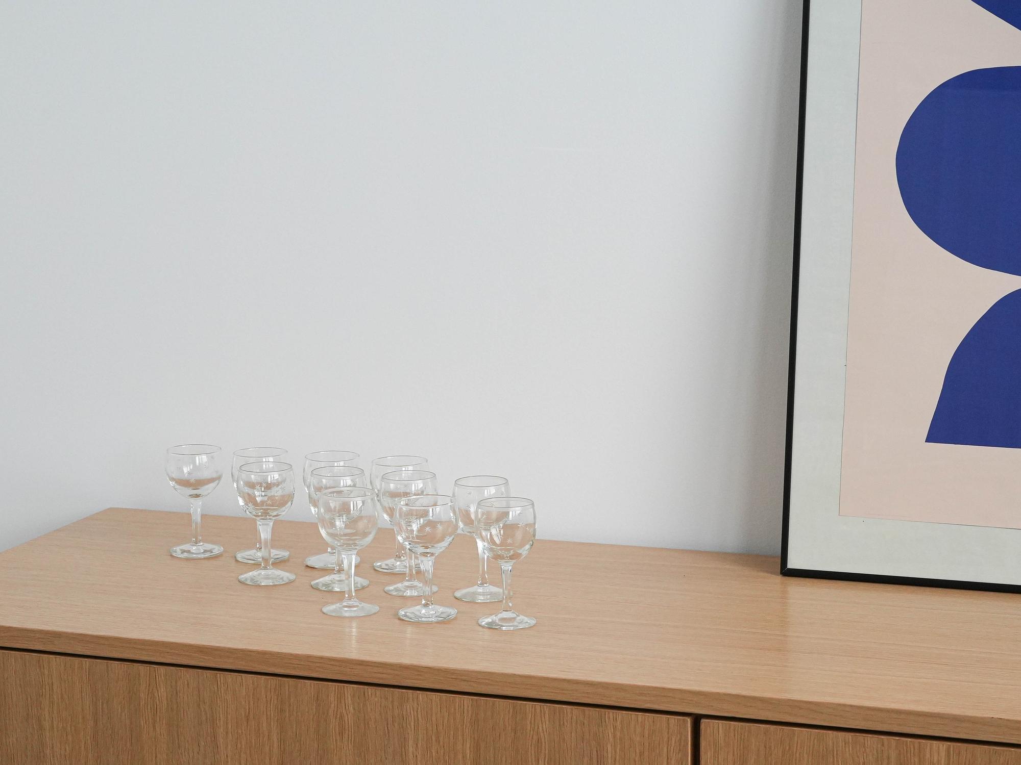 Wine glasses 11x Transparent 1
