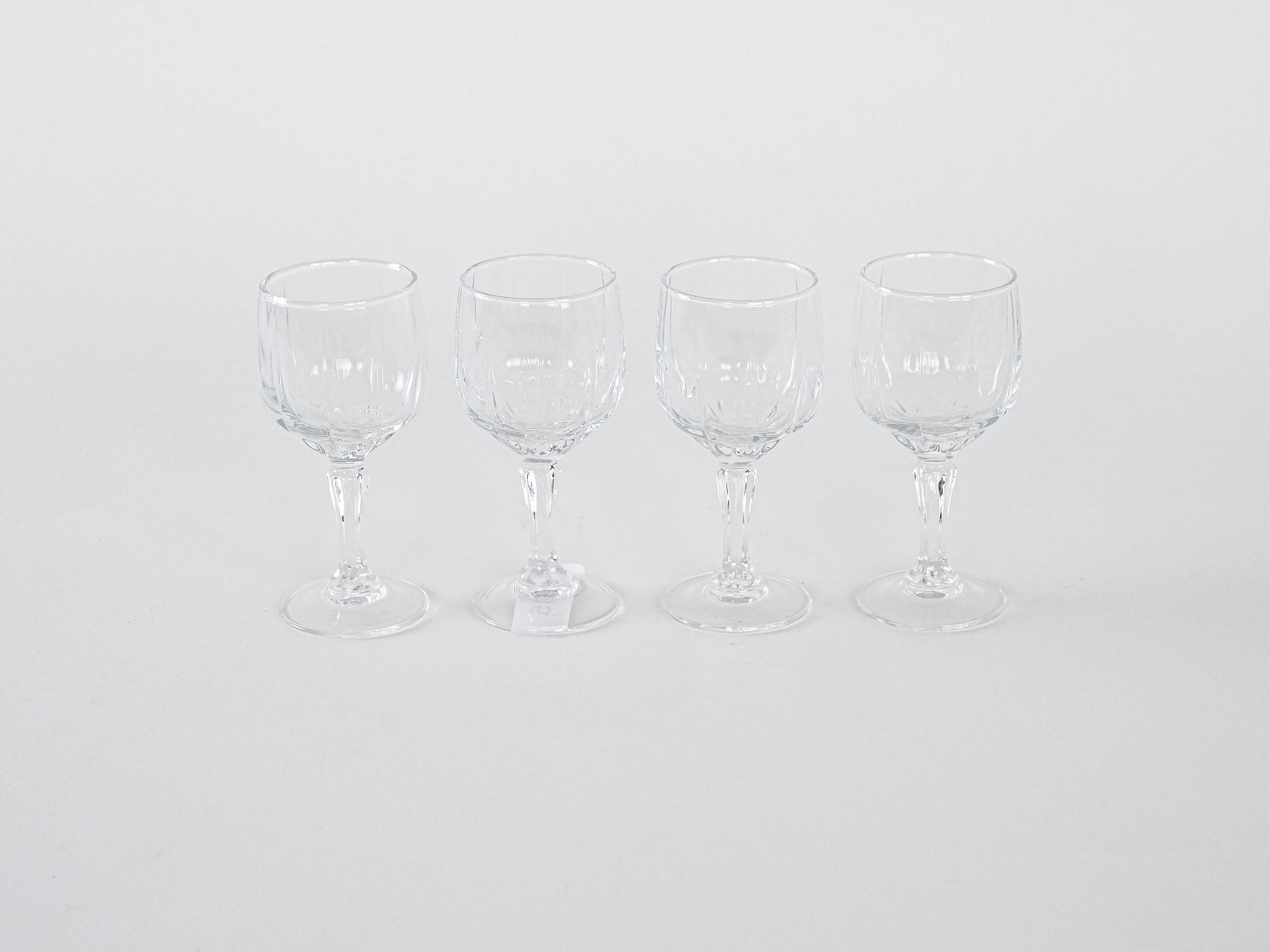 Glasses 4x Transparent 3