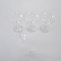 4x Margarita glasses Transparent 5