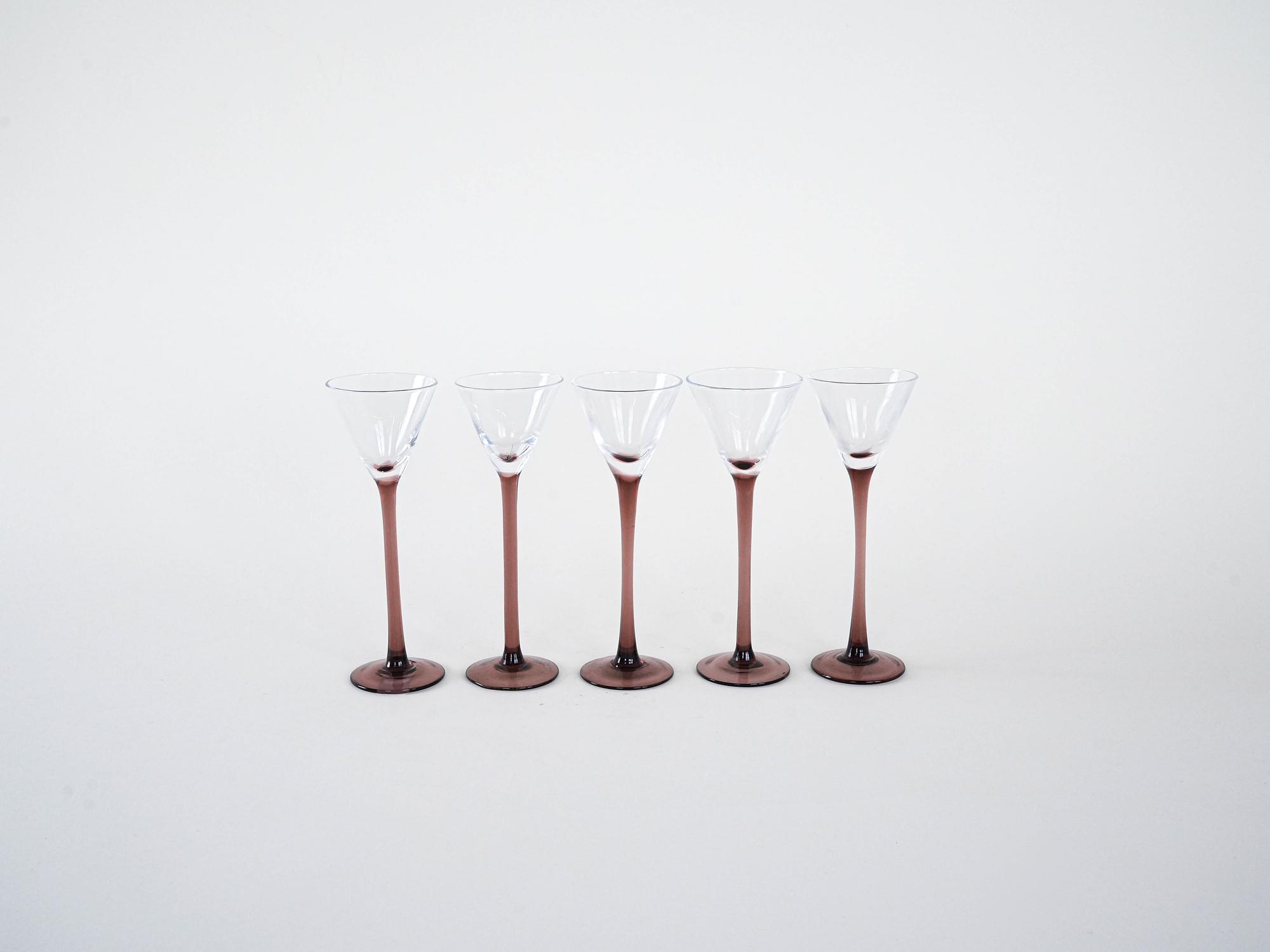 5x Gläser Rot 3