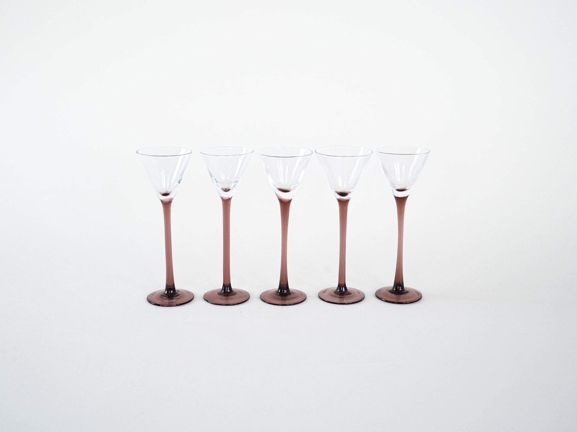 5x Gläser Rot 2