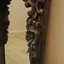 Mirror in Brown Wooden Frame 1960s 7