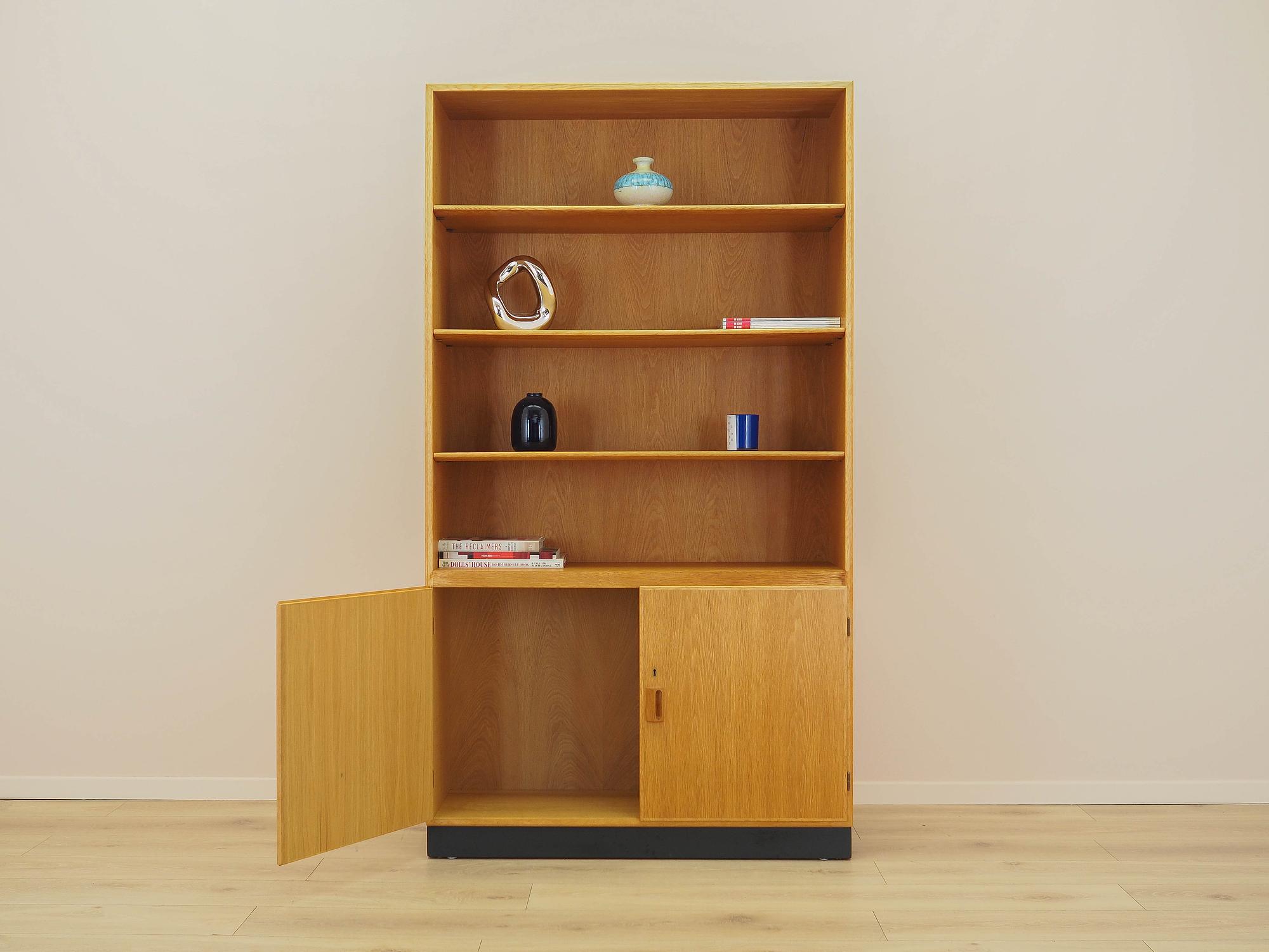 Bücherregal Esche Braun 1960er Jahre 2