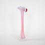 Vase Muranoglas Rosa 1970er Jahre 3