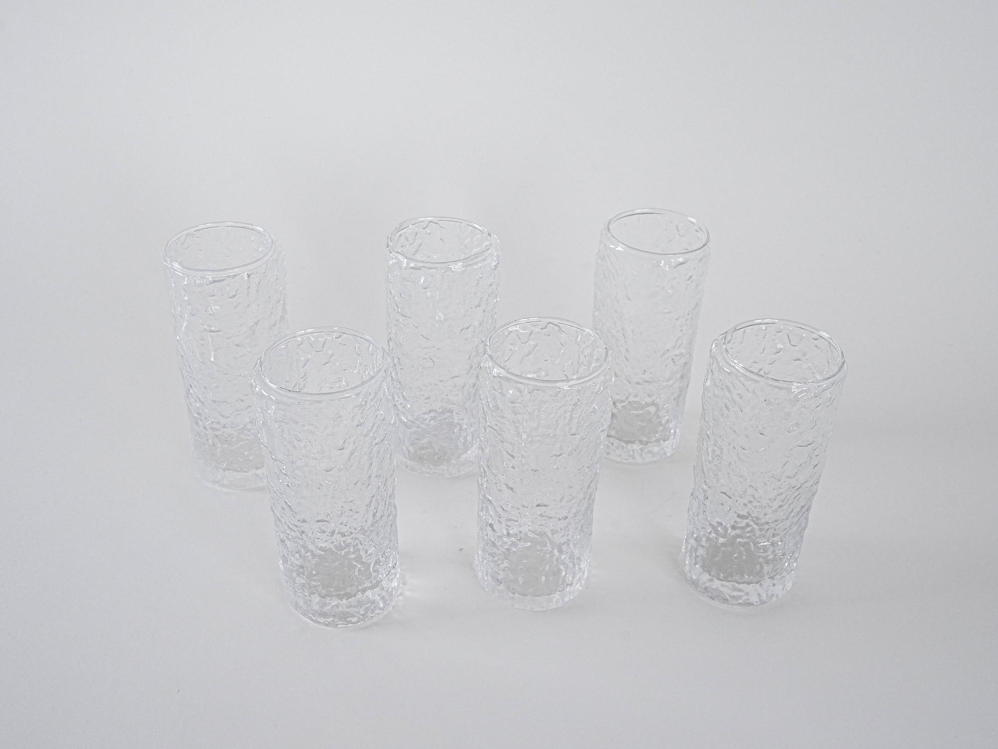 Glasses set of 6 1970s 4