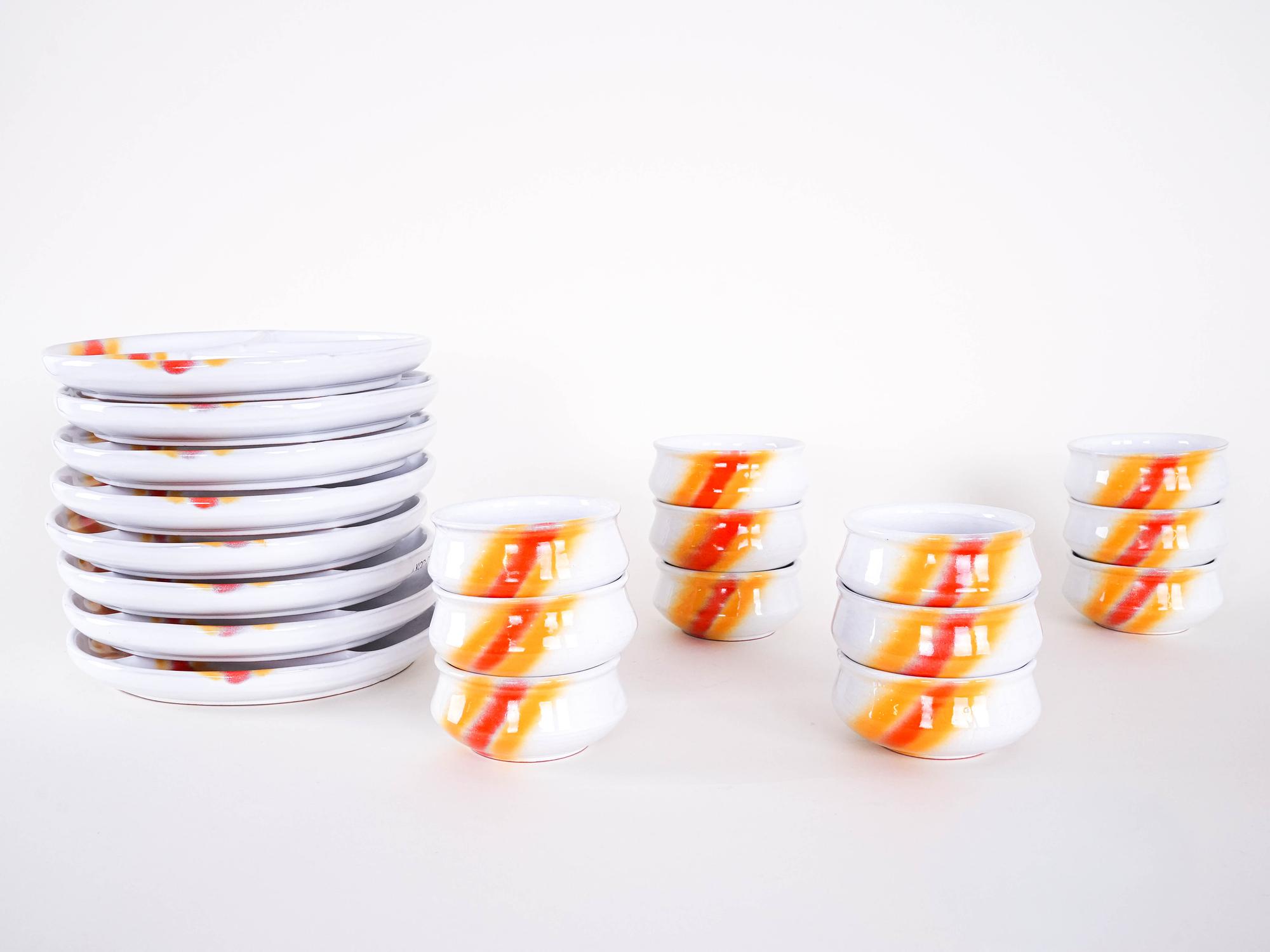 Serving set 70s, made in Italy 3