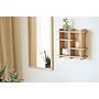 Catlett Cup Shelf Veneered Oak 3
