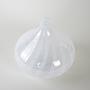 Glass vase White 1960s 4