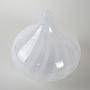 Glass vase White 1960s 5