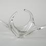 Space Age Glass plate Transparent 1960s 7