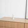 Porcelain Penguin Figurine White 1970s 1