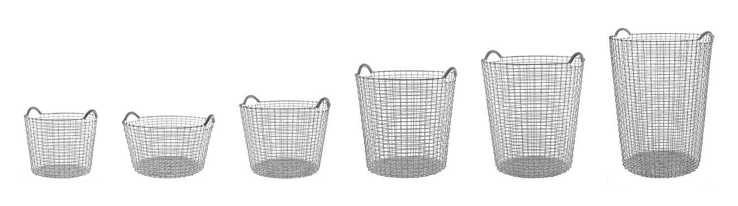Classic 24 Basket Stainless Steel Silver 1