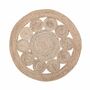 Juteteppich Chieko (handgefertigt) Jute 90 cm 0