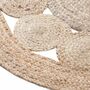 Juteteppich Chieko (handgefertigt) Jute 90 cm 1