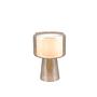 1-Flammig Rocka Tischleuchte Farbglas Orange 4