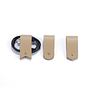 3x Flow Cable Storage 100% Recycled Leather Ginger 0