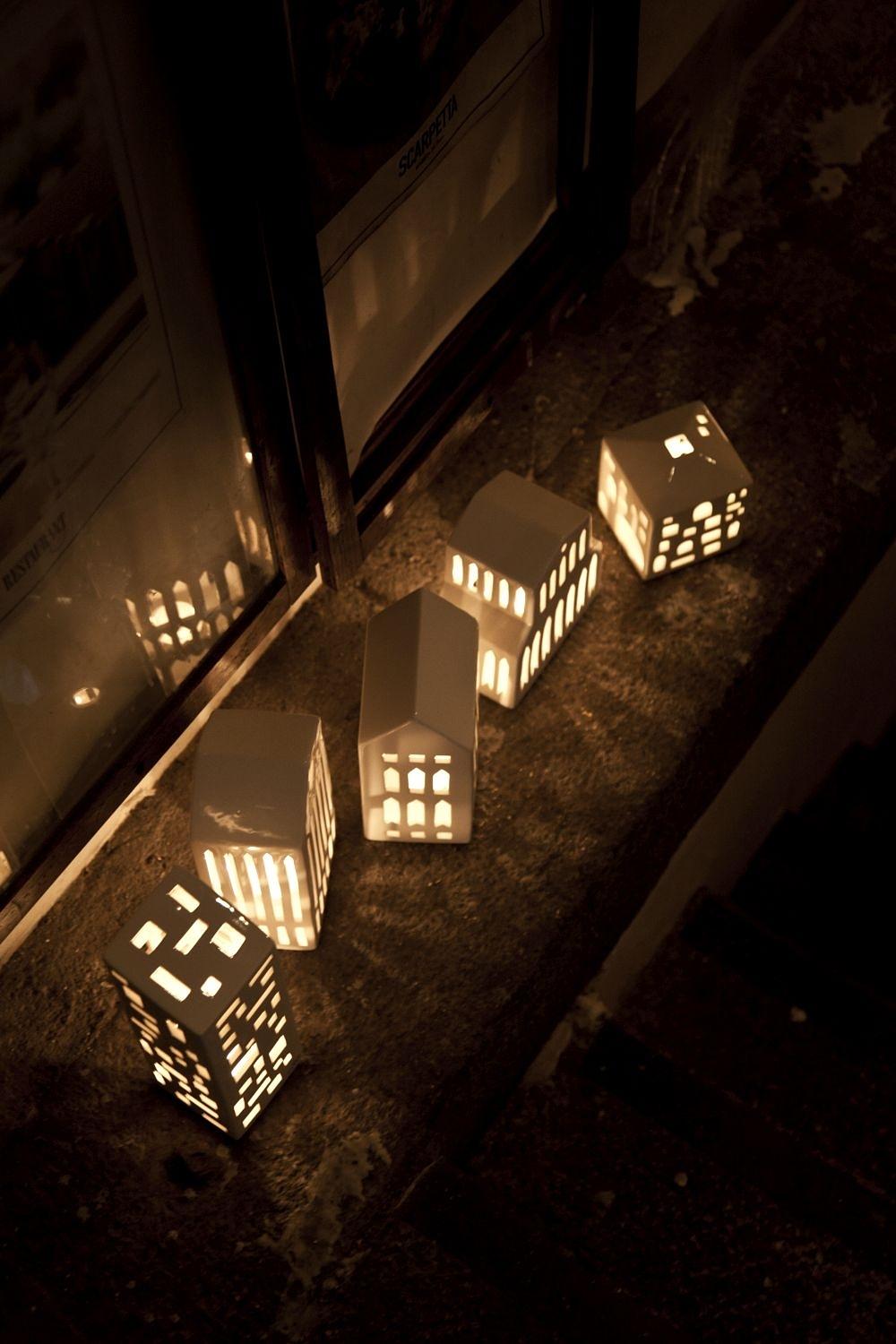 Urbania Light Houses Ceramic White 4