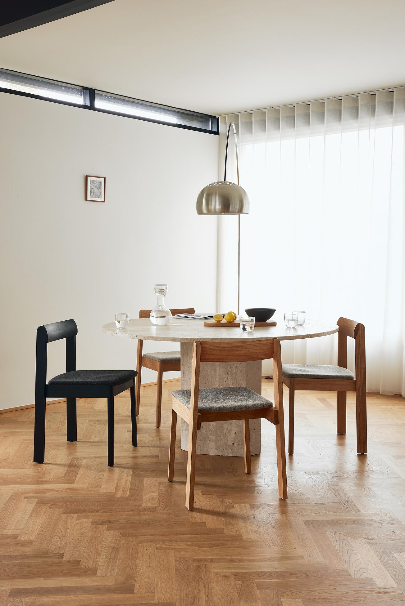 Blueprint Stuhl Gepolstert Mehrfarbig 7