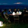 Balad Outdoorleuchte Gelb Weiß 3
