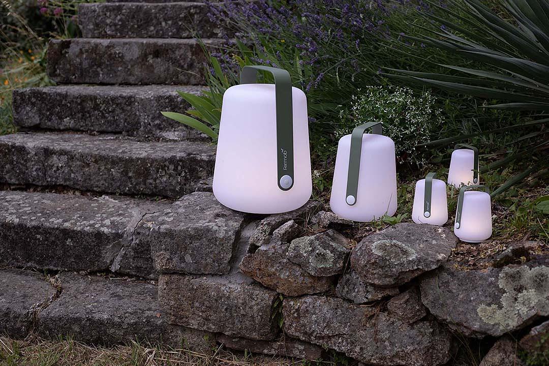 Balad Outdoorleuchte Gelb Weiß 7