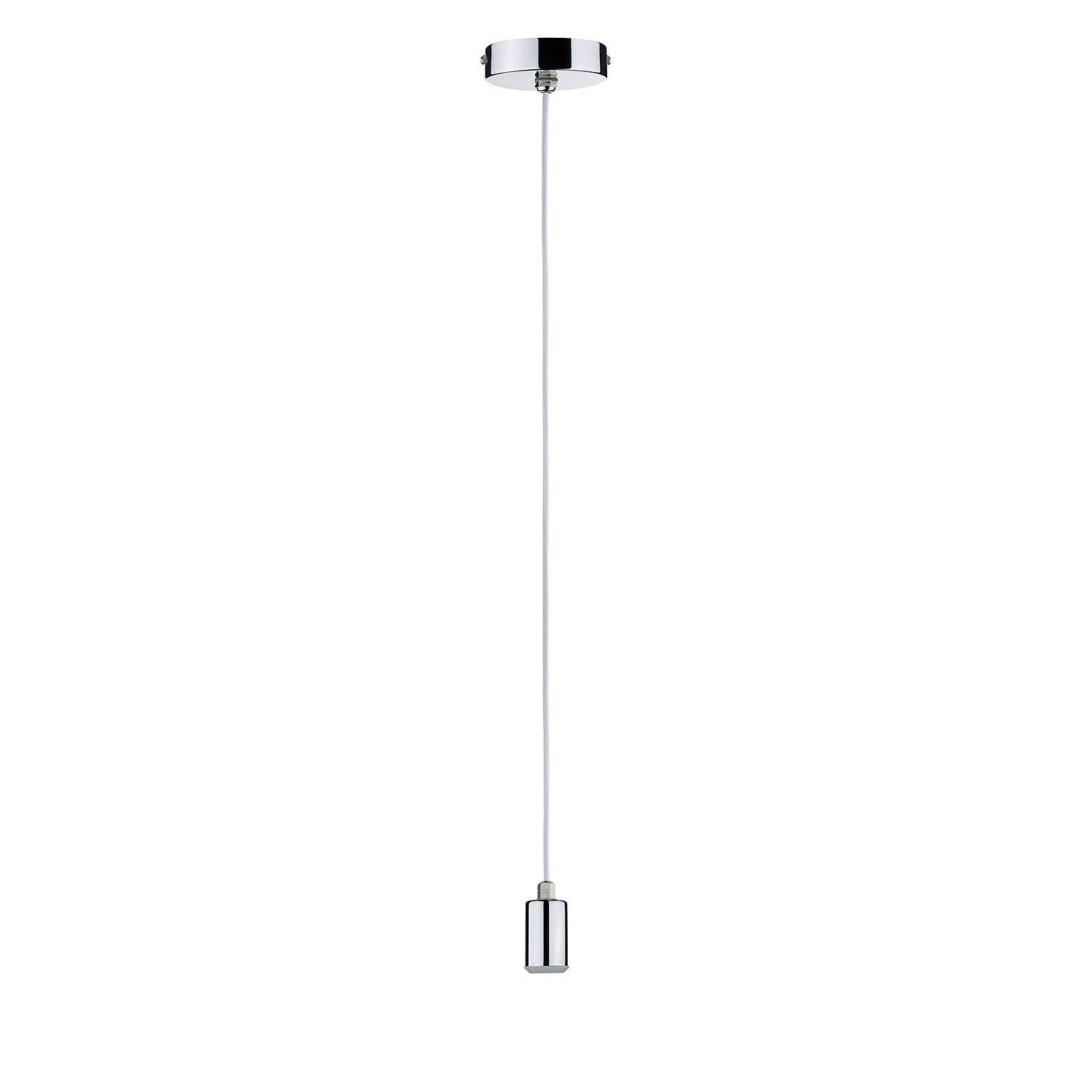 1-Flammig Larus Pendant Lamp Chrome Silver 2