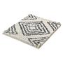 Boho Bath Mat Cotton Natural 65x55cm 0