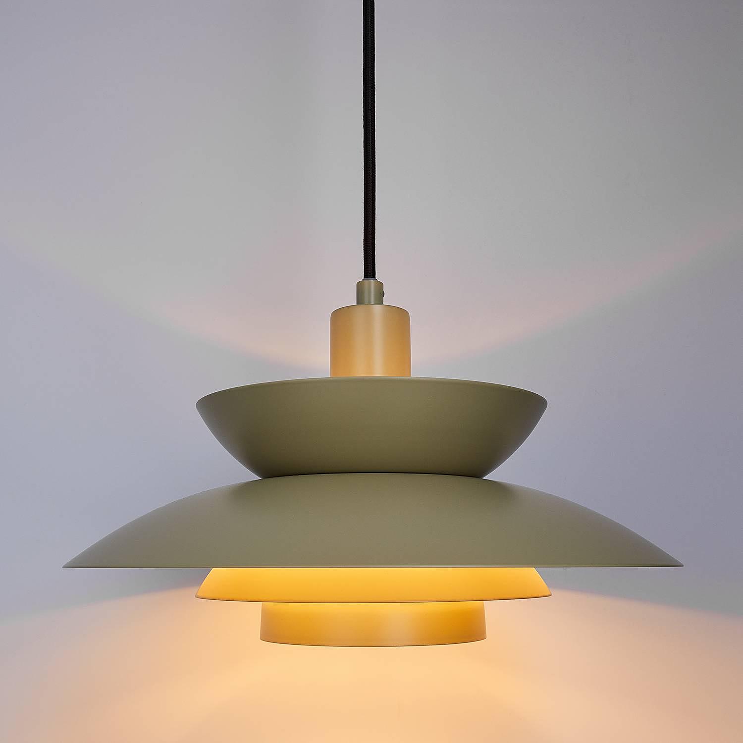 1-Flammig Singapore Pendant Lamp Iron Green 1