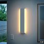 Krim Battery-powered wall lamp Dimmable incl. Remote control White 4