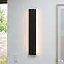 Krim Rechargeable Wall Light Dimmable incl. Remote Control Black 0