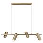 Alanis 4-Spot Pendant Light Brass 1