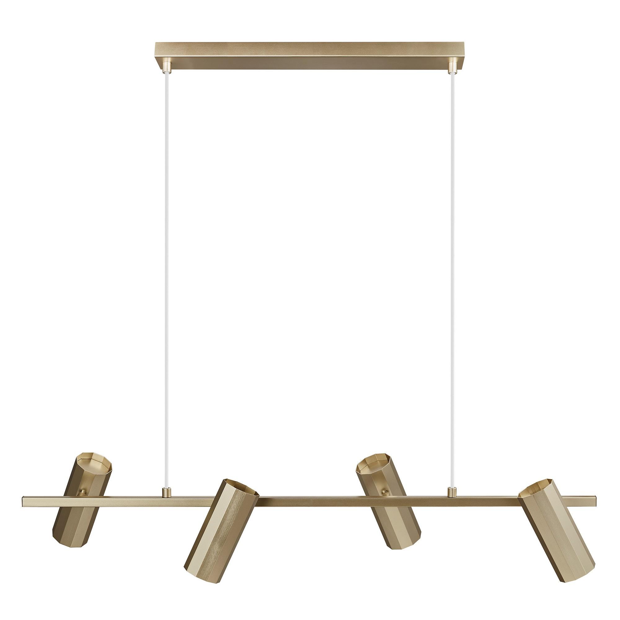 Alanis 4-Spot Pendant Light Brass 4