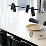 Alanis 4-Spot Pendant Lamp Black 3