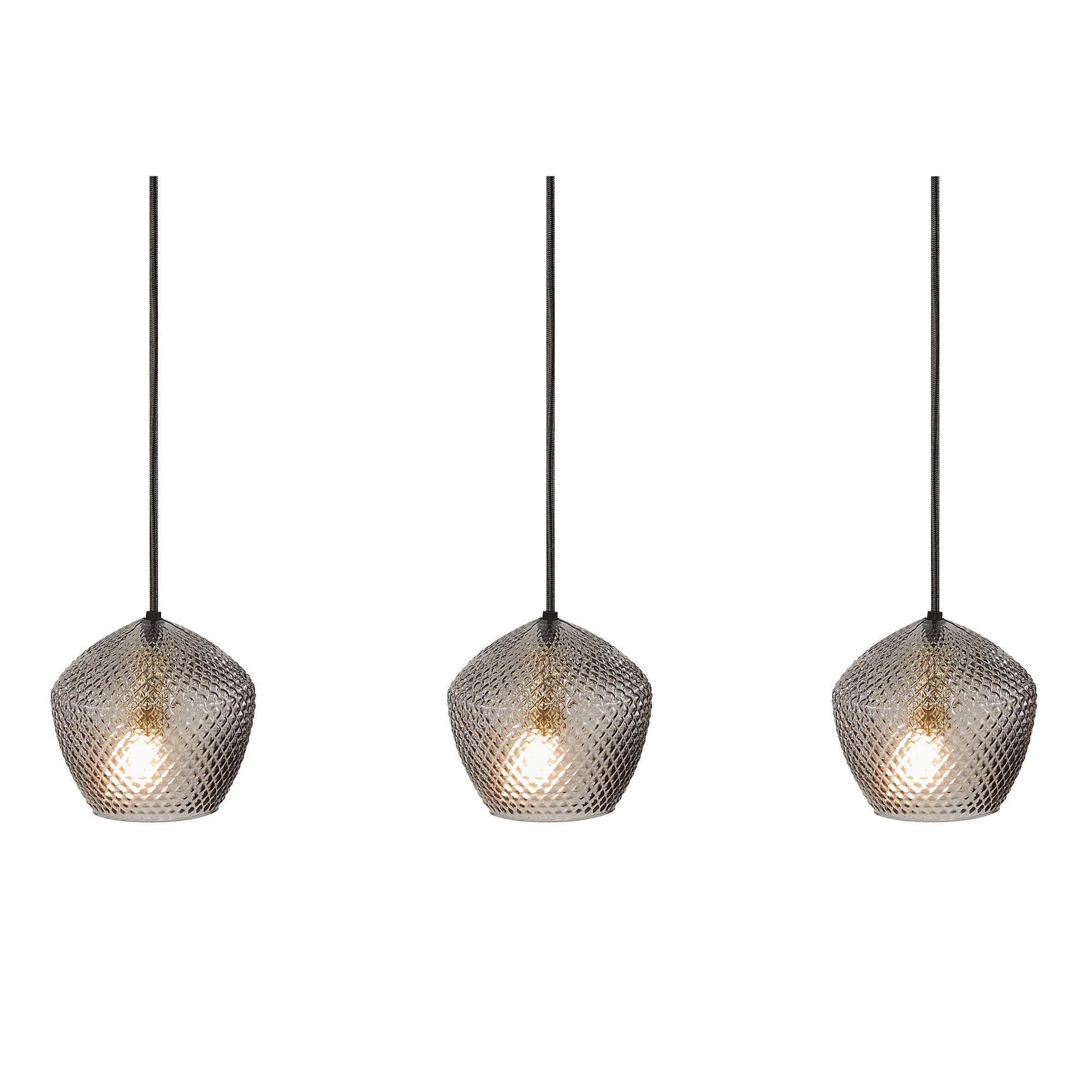 Orbiform 3-Spot Pendelleuchte Messing 2