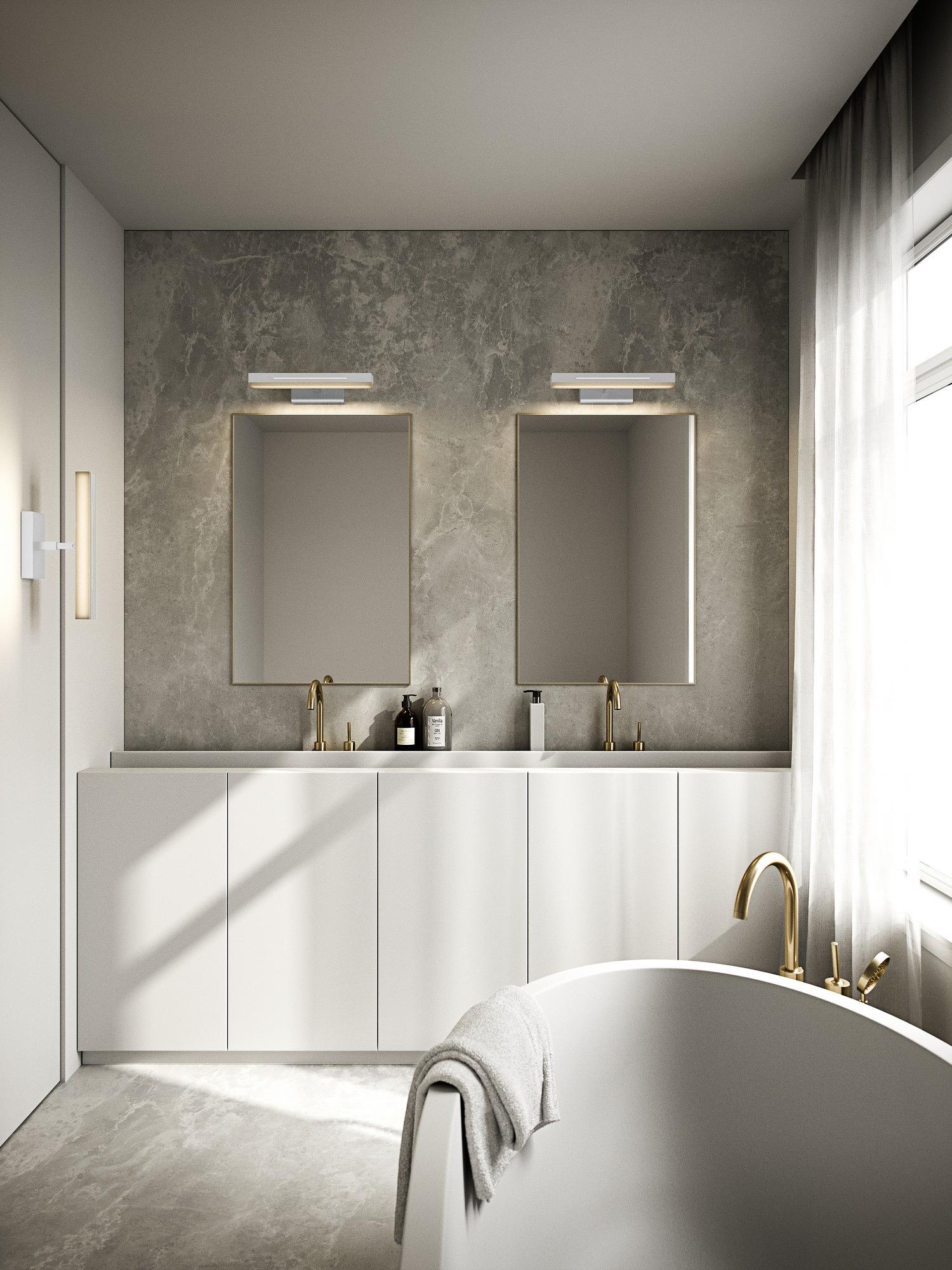 Otis 40 Wall Light White 9